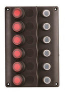 Fuse Panel, Waterproof, Six, 12V