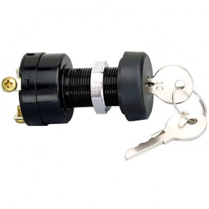Ignition Switch, 6-36V, Off/Run/Start