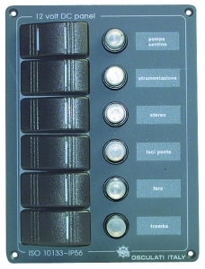 Fuse Panel, Auto, 6' Vertical