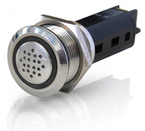 Hella Marine Red Led Ring Sound Warning, 12V