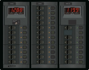 360 Fuse Panel with 6 Ac/19 Dc Positions