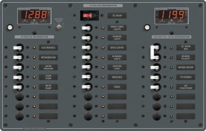 Fuse Panel, 6 Ac / 18 Dc Position