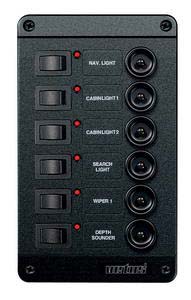 P6F12 Switch Panel, Ti̇p:P6, 6'Li, 12V