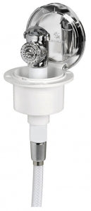 Shower &amp; Socket, Chrome Cover, 4 Mt. Hose