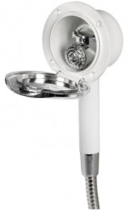 Shower &amp; Socket, Chrome Cover, 2.5 Mt, Side Mounting