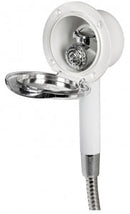 Shower &amp; Socket, Chrome Cover, 4 Mt, Side Mounting