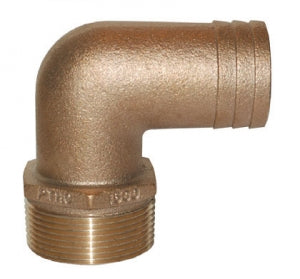 Groco Hortum Rakoru, 90°, Bronz, 3"