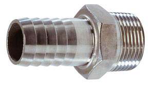 Hose Adapter, Stainless Steel, 3"