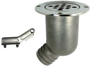 Water Drain, Stainless Steel, Key Included