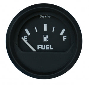 Faria Yakit Göstergesi̇, Ø52Mm, 12V, Si̇yah