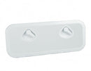 Pls. Recessed Cover, 607X243Mm, White