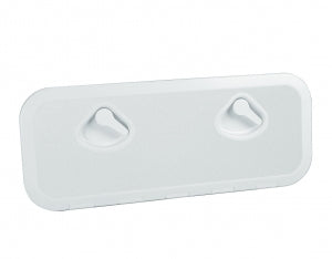 Pls. Recessed Cover, 607X243Mm, White