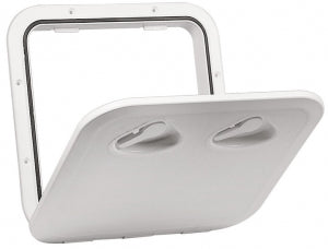 Pls. Recessed Cover, 375X370Mm, White