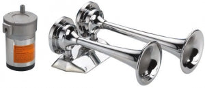 Trumpet Horn, Air, Double, 24V