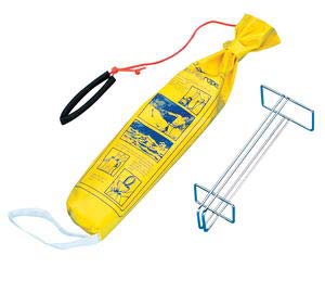 Rescue Rope, 23 Meters, Stainless Steel Bracket