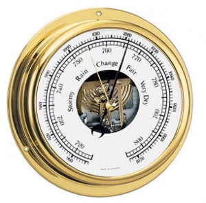 Barigo Viking Series Barometer, Brass