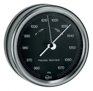 Barigo Orion Series Barometer with Black Dial