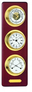 Barigo 3751Ms Bar/Thermo/Hygrometer/Clock Set