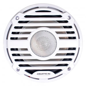 Aquatic Aq-Spk6.5-4Lw Speaker, 16.5cm, White Cover