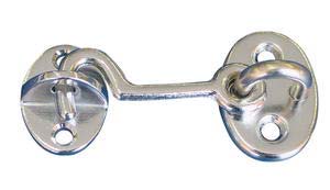 Door Hook, Chrome Plated, Length: 60 Mm.