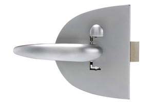 Mobella "Compact Clam Shell" Lock, Chrome, 12.7Mm