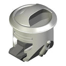 Southco Novibra Cabinet/Drawer Handle, White/Chrome