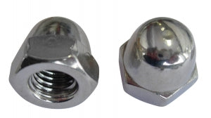 Hexagon Blind Nut, Din1587, Ss304, M5, 11''