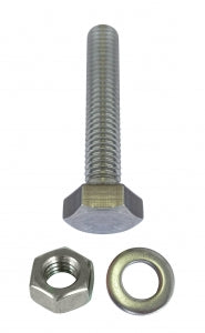 Hexagon Head Bolt, Ss304, M5X20, Nut, Washer, 5'Piece