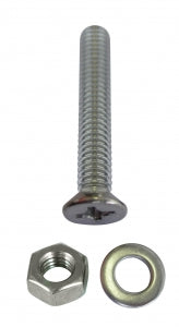 Countersunk Head Y.Bolt, Ss304, M8X40, Nut, Washer, 2'Piece