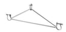 Gangway, Triangular, Stainless Steel, 45 Cm.