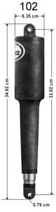 Lenco Si̇li̇ndi̇r, Strok 108 Mm, 24V