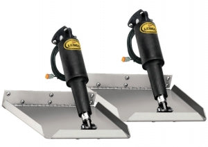 Lenco Trim Tab Set 12"X12"(30X30Cm) Edge Mount 12V