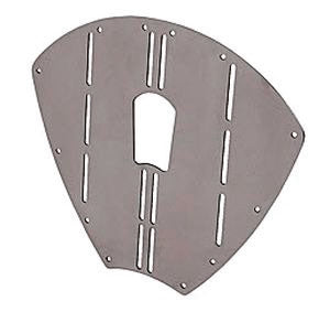 Head Protection Plate, Stainless Steel, 277X320 Mm