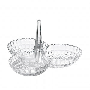 Guzzini Tiffany Hors D'oeuvre Plate Transparent