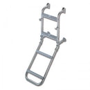 Folding Ladder, 5 Steps, Stainless Steel