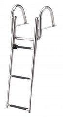 Telescopic Ladder, Handle, 3 Steps, 29X87Cm