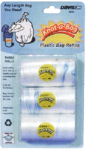 Davis Garbage Bag Spare Roll, 3-Pack