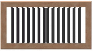 Hava Çikiş Izgarasi, Ti̇k, 2 Yöne Ayarli, 356X152Mm