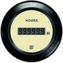 Hourw Time Clock, Cream, 12/24V