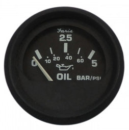 Faria Yağ Basinç Göstergesi̇, 12V, Si̇yah