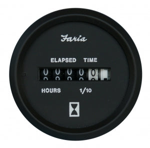 Faria Motor Çalişma Zaman Saati̇, 12-24V, Si̇yah