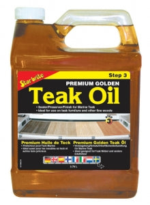 85100 Ü.Vasifli Ti̇k Yaği, Prem.Golden Teak Oil, Gl