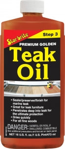 85116 Ü.Vasifli Ti̇k Yaği, Prem.Gold.Teak Oil, 16Oz