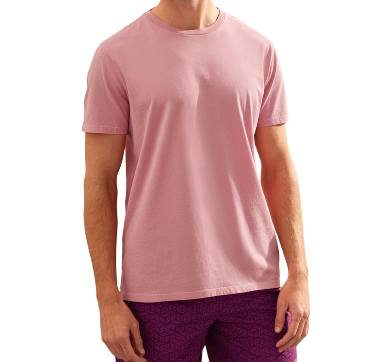 Basic Pembe Erkek T-Shirt