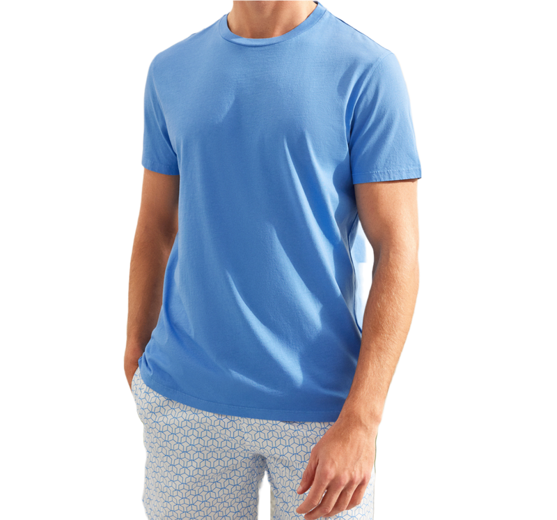 Basic Göl Mavisi Erkek T-Shirt
