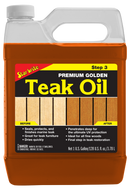 STAR BRITE Premium Premium Teak Oil Step 3 Gl